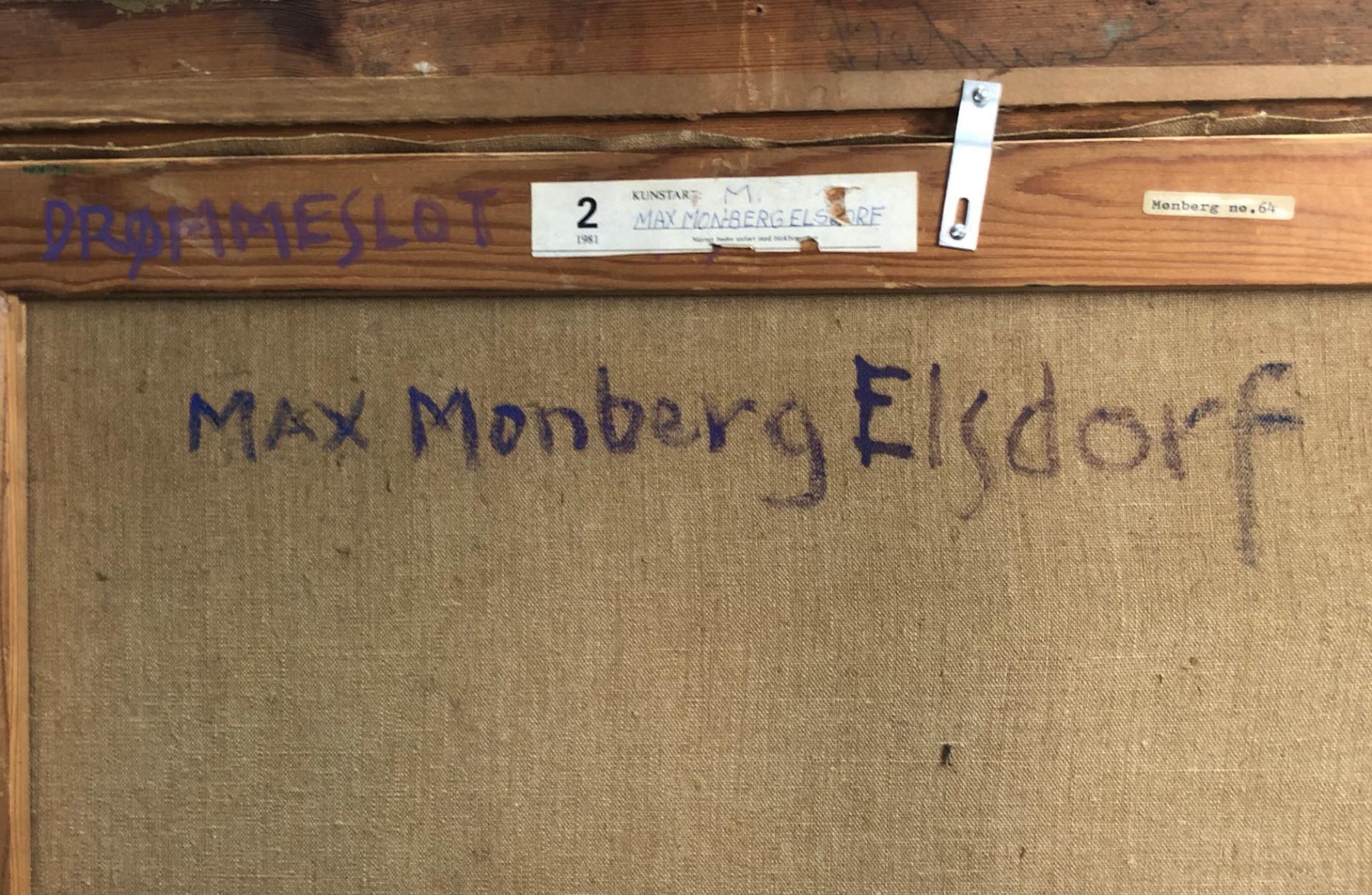 Max MONBERG (XX). Drommeslot. - Bild 4 aus 12