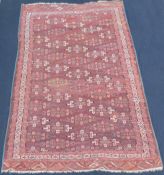 Kespe Göl - Jomud main carpet. Turkmenistan. Around 120 - 150 years old. Antique.