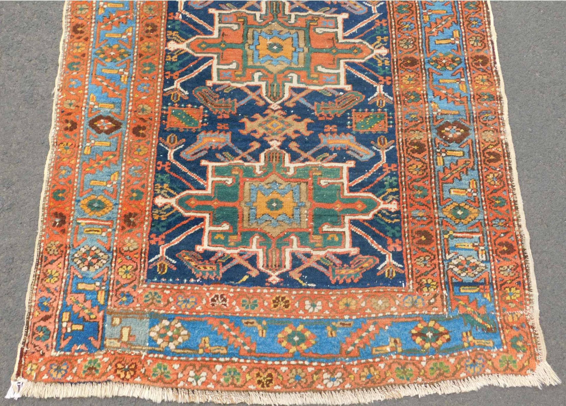 Karadja runner. Persian rug. Iran. Dated 1345 (1926). - Image 2 of 8