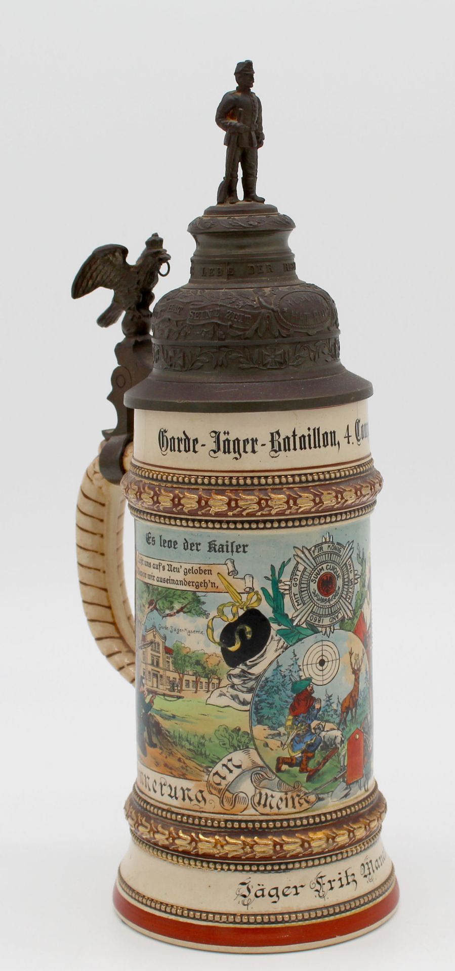 Reserve pitcher. Garde - Jäger- Bataillon, 4. Comp. Potsdam 1905 / 1907.