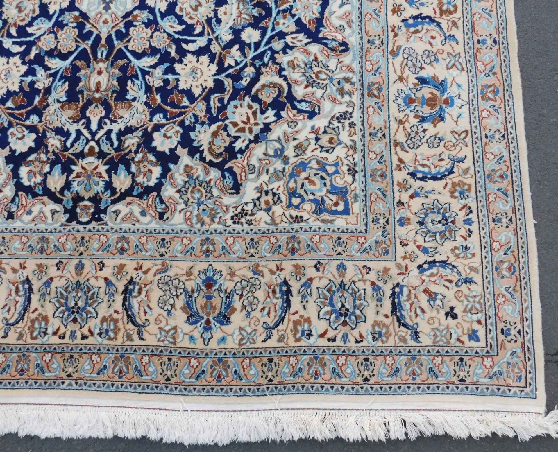 Nain Persian carpet. Iran. Fine weave. - Image 7 of 14