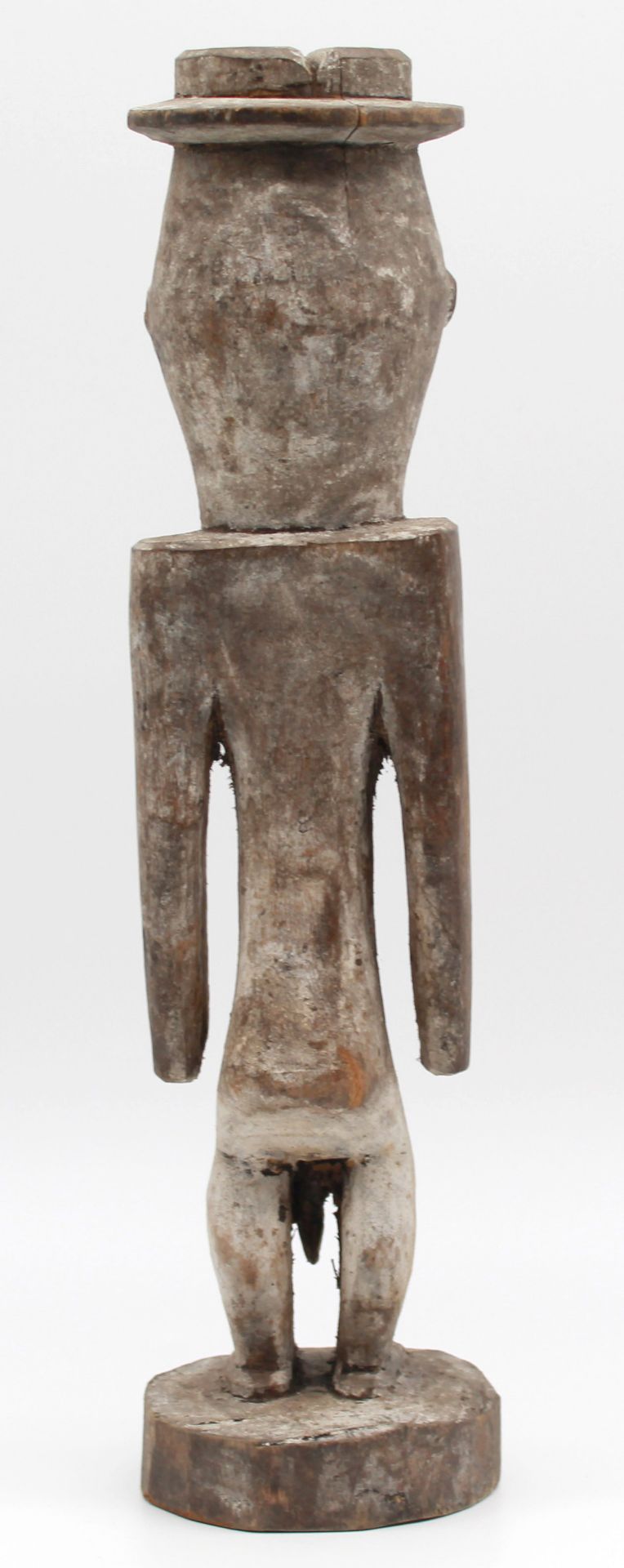 Male figure with sword and western hat. Probably the Congo Basin. - Image 4 of 8