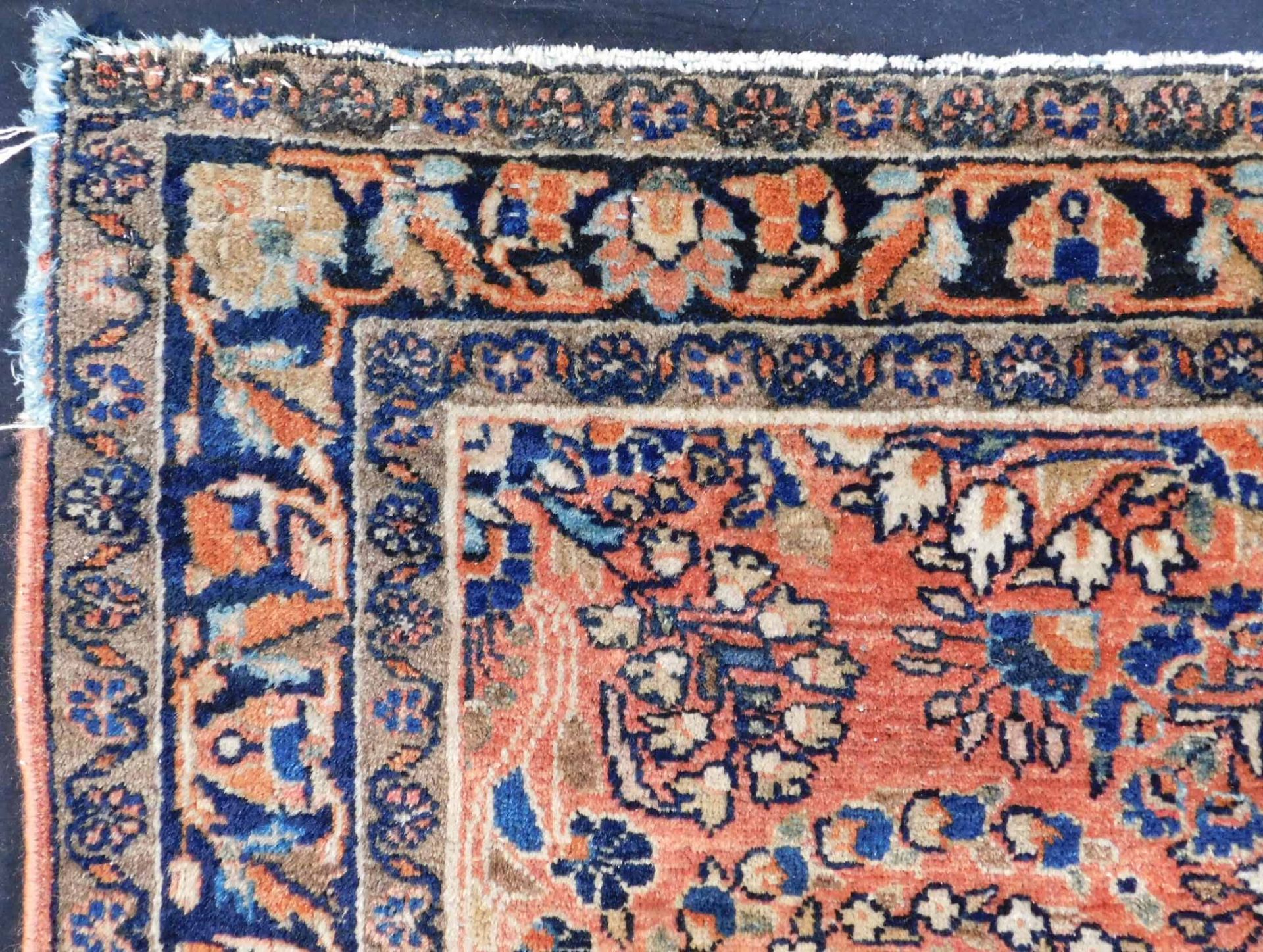 Saruk "American Saruk". Persian carpet. Iran, about 80 -110 years old. - Bild 4 aus 6