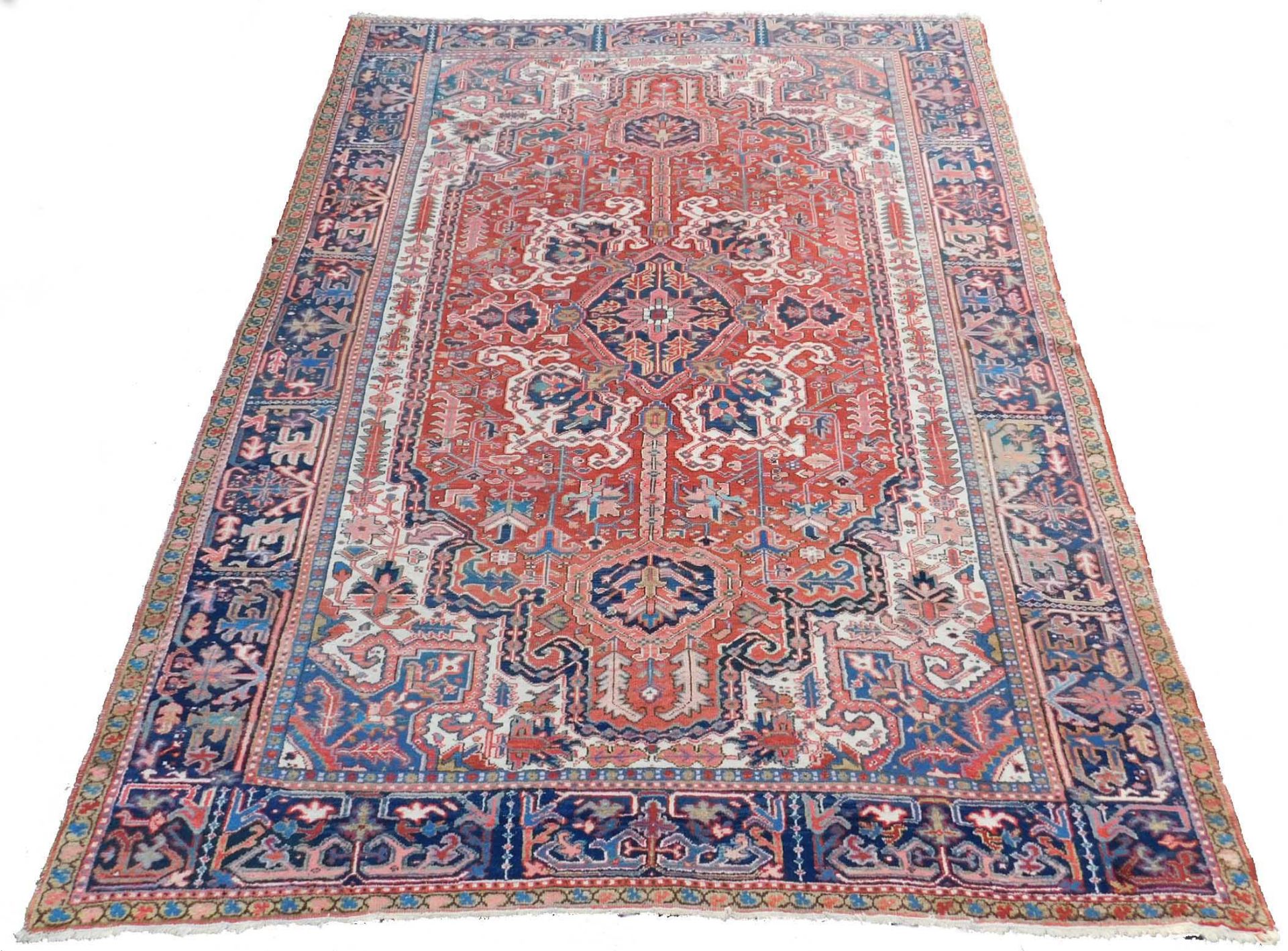 Heriz Persian carpet. Iran. Around 90 years old.