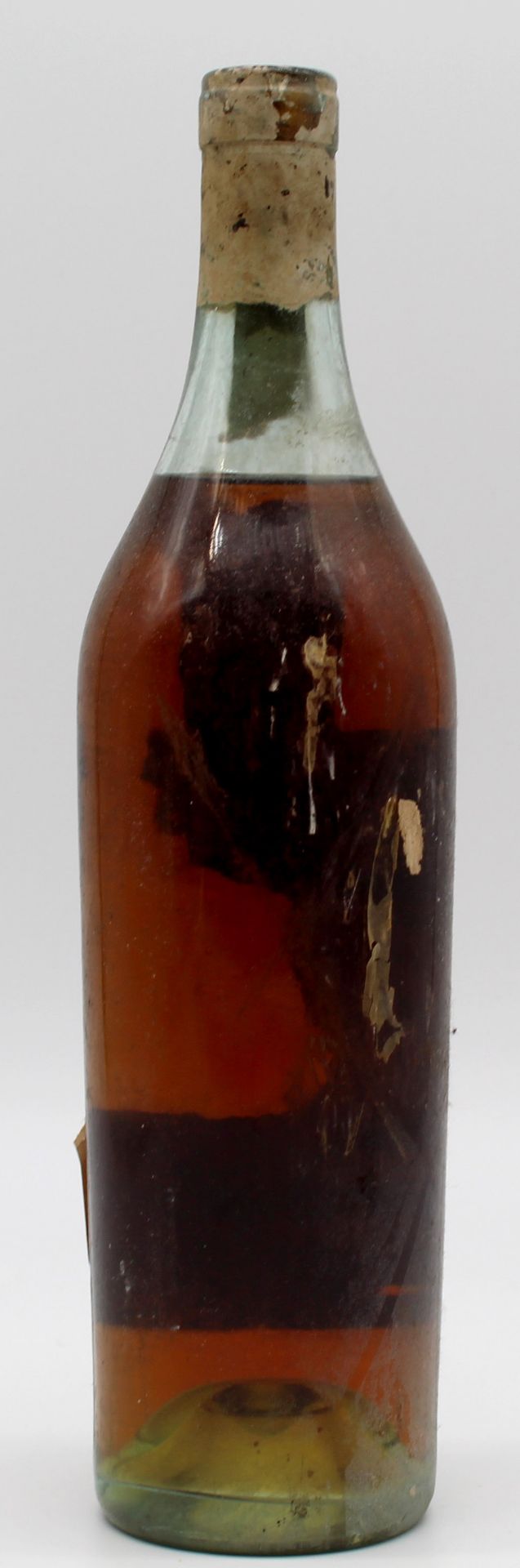 Brandy Brommer, bottle of pre-war glass, mouth-blown, 0.7 l. - Image 6 of 11