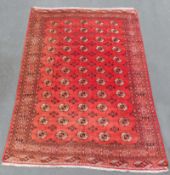 Turkoman Persian carpet. Iran. Around 50 - 80 years old.