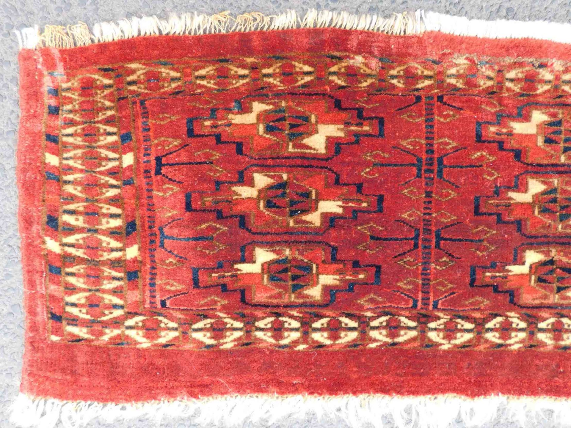 Turkoman Torba / Jollar. Turkmenistan. Antique, around 130-180 years old. - Bild 3 aus 7