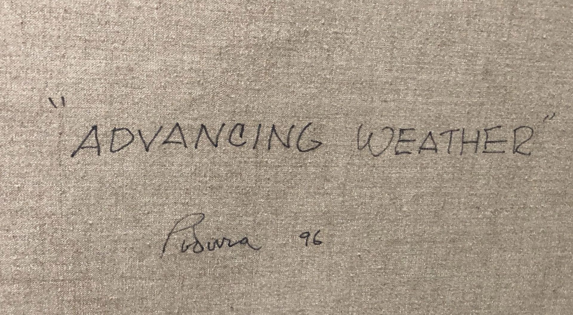 Miguel PADURA (1957). ''Advancing Weather'', 1996. - Image 5 of 15