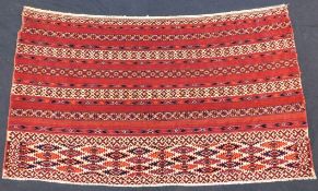 Tekke Ak Tschowal. Turkmenistan. Antique, around 120-150 years old.