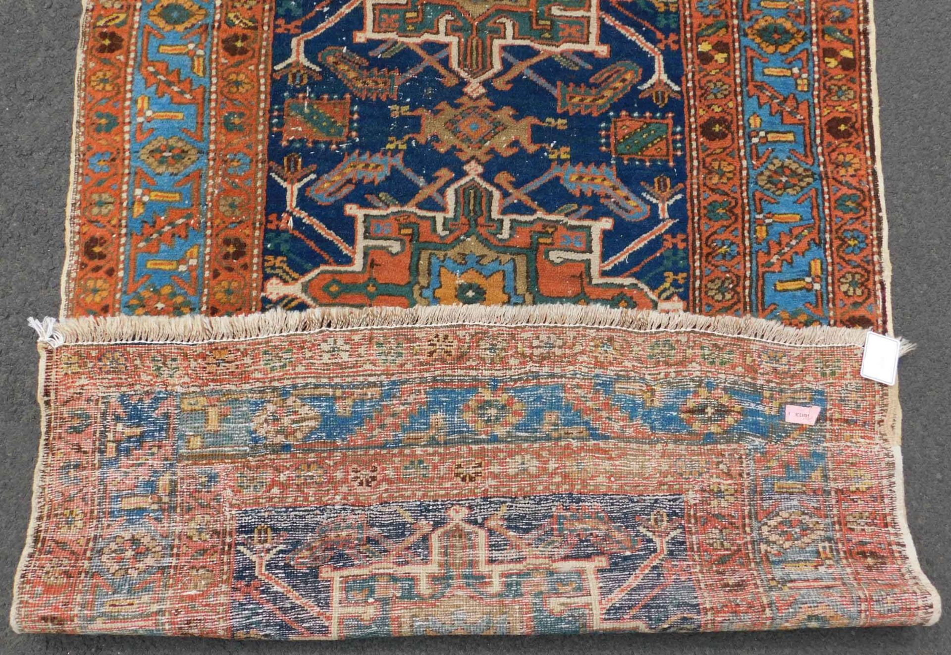 Karadja runner. Persian rug. Iran. Dated 1345 (1926). - Image 8 of 8