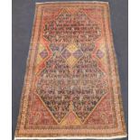 Arak Persian rug. Iran. Sultanabad Province. Antique, around 1890.