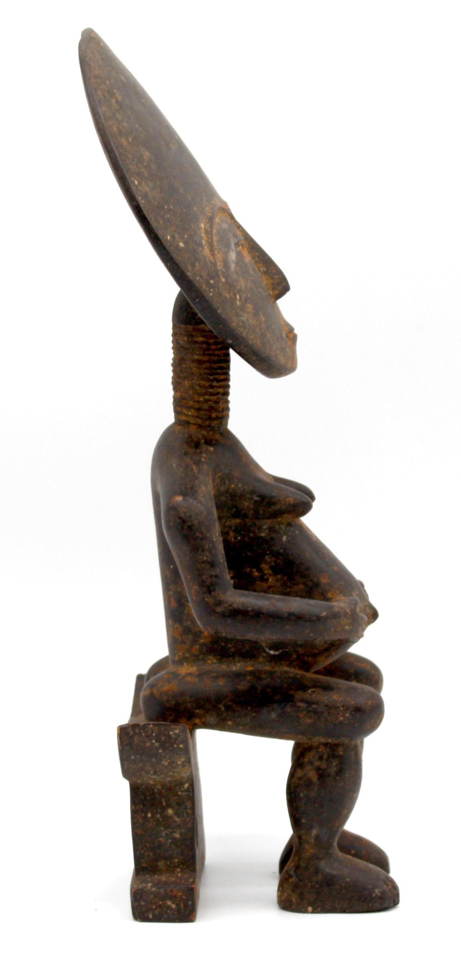 Female fertility figure. Probably Ashanti, Ghana, West Africa. - Image 5 of 8