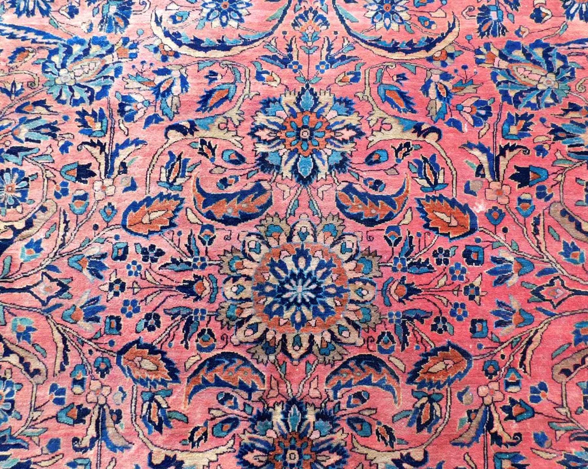 Saruk Persian carpet. "American Saruk". Iran. About 100 years old. - Image 19 of 20
