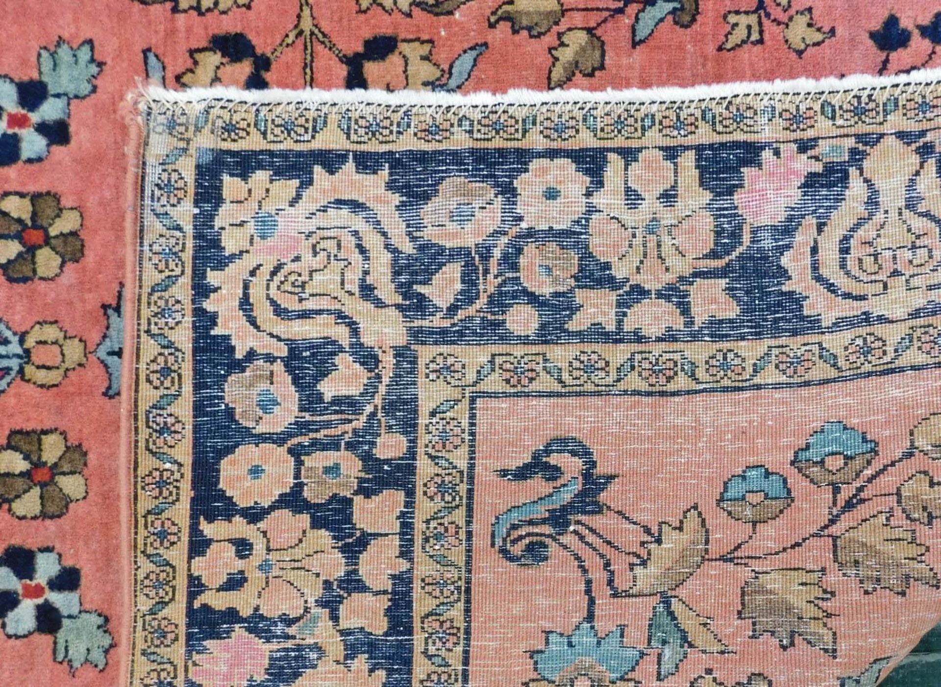 Saruk Farahan. Persian carpet. Iran, about 100 - 120 years old. - Bild 6 aus 7