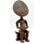 Female fertility figure. Probably Ashanti, Ghana, West Africa.