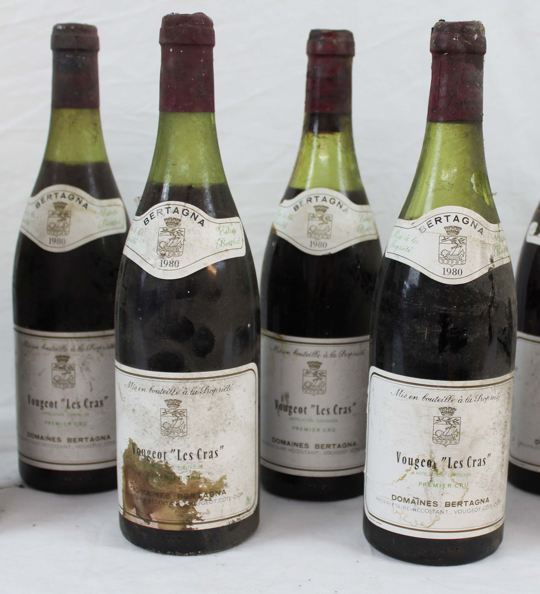 1980 Voguet "Les Cras" AC, Premier Cru. 13 whole bottles of 75 cl. - Image 17 of 23