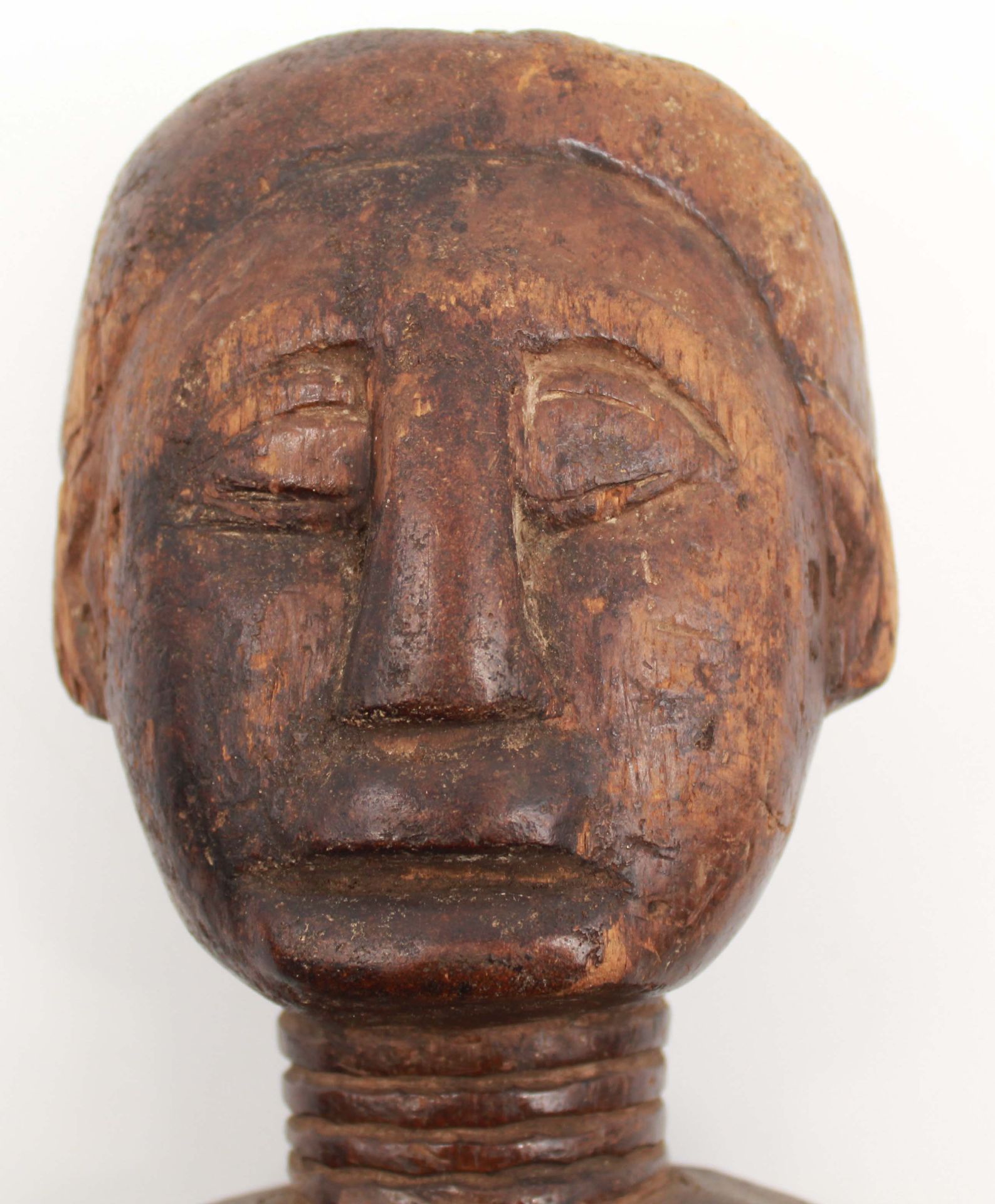 Female figure. Probably Yoruba, Ibeji, Nigeria, West Africa. - Image 2 of 11