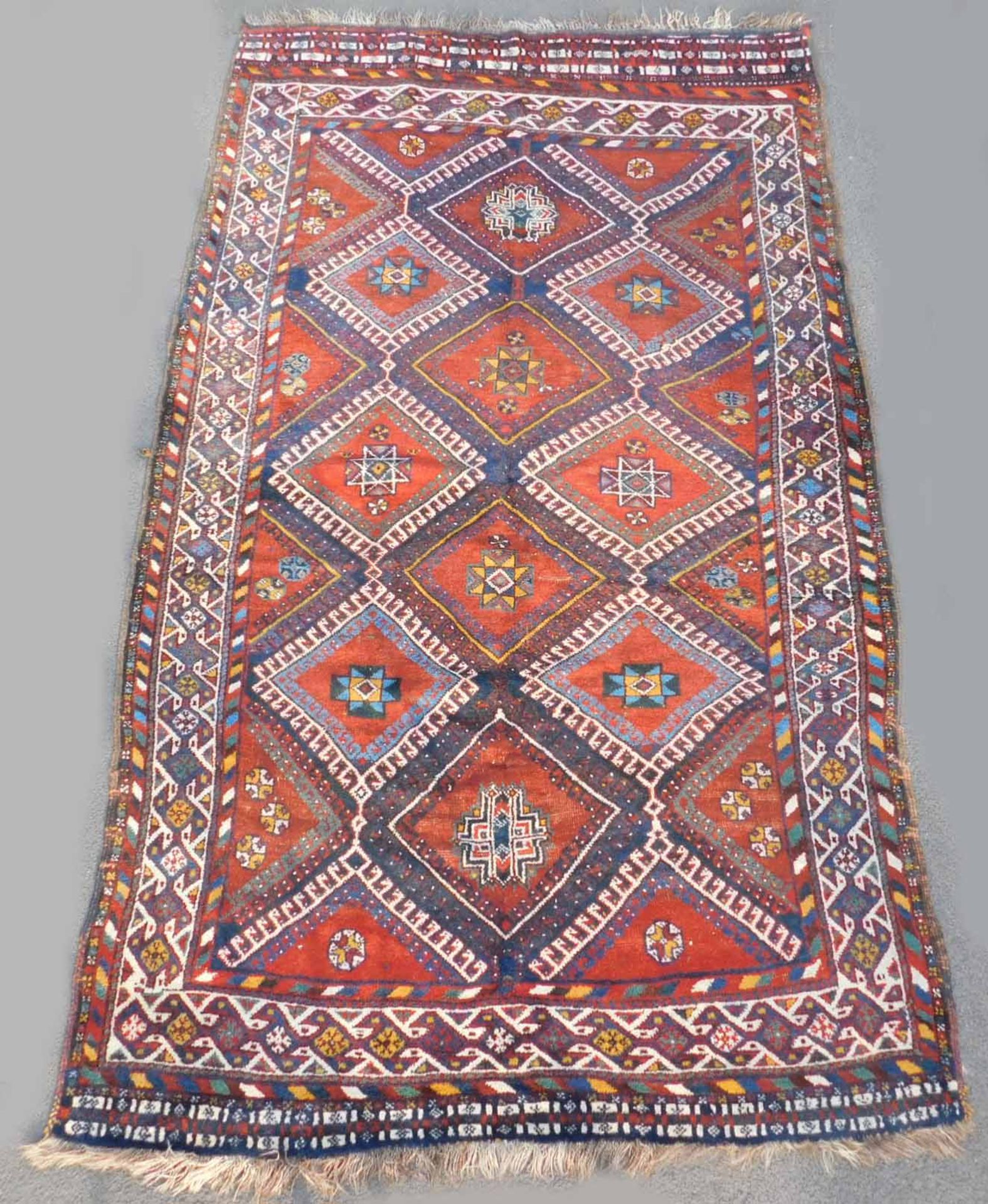 Neiriz Persian carpet. Iran. Around 100 - 140 years old.