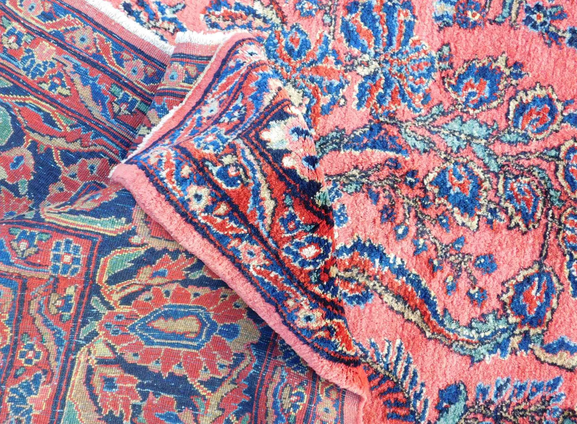 Saruk Persian carpet. "American Saruk". Iran. Around 100 years old. - Bild 7 aus 8