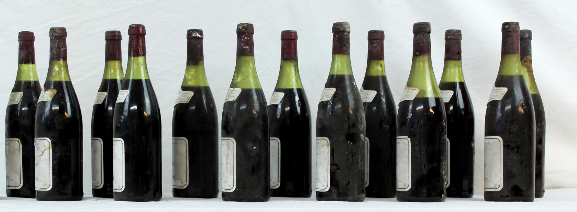 1980 Voguet "Les Cras" AC, Premier Cru. 13 whole bottles of 75 cl. - Image 22 of 23