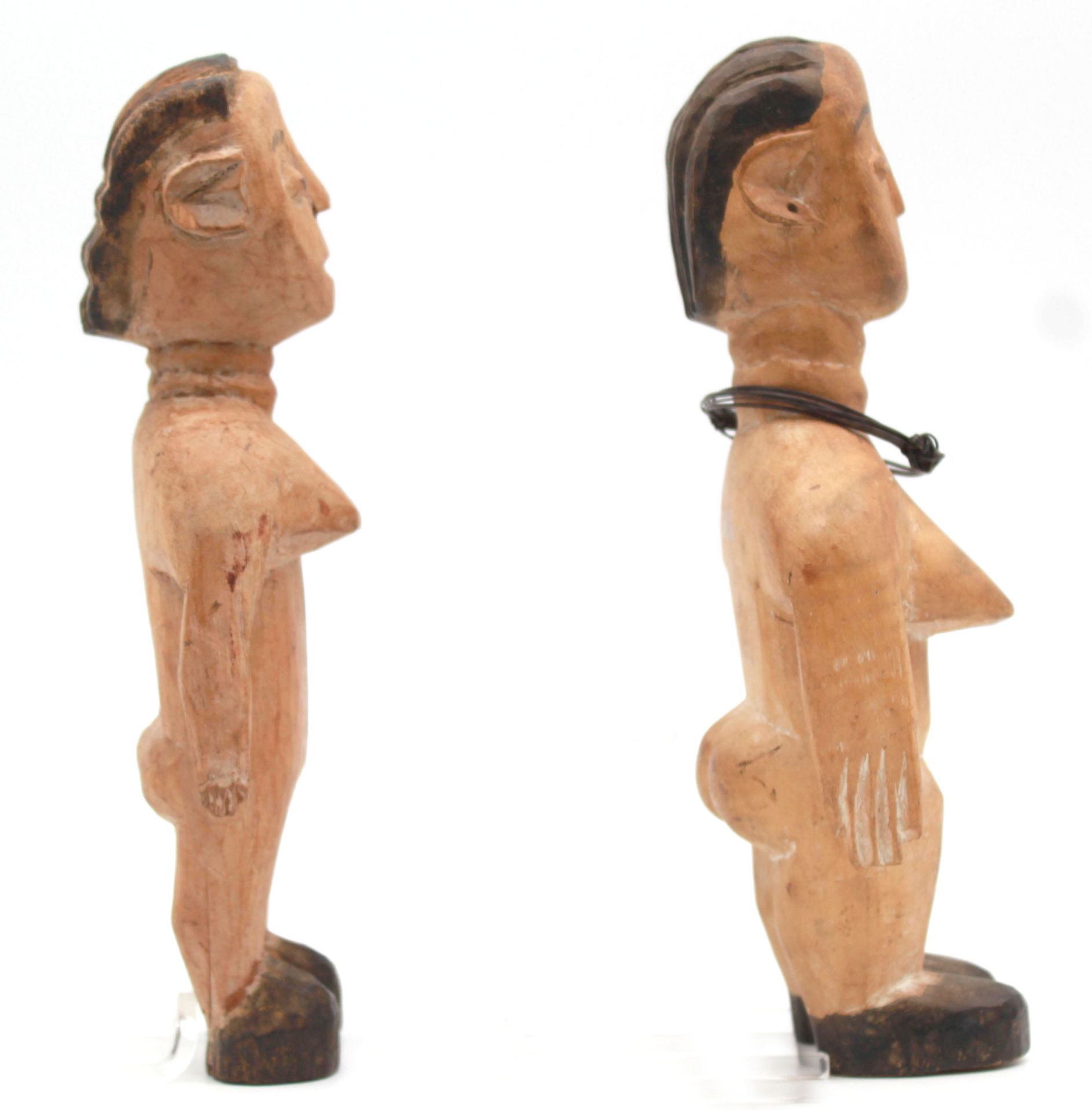 2 fertility figures. Probably Fante (Akan) Ghana. West Africa. - Image 5 of 10