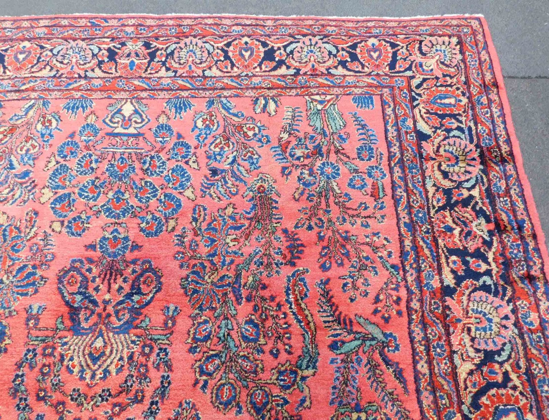 Saruk Persian carpet. "American Saruk". Iran. Around 100 years old. - Bild 5 aus 8