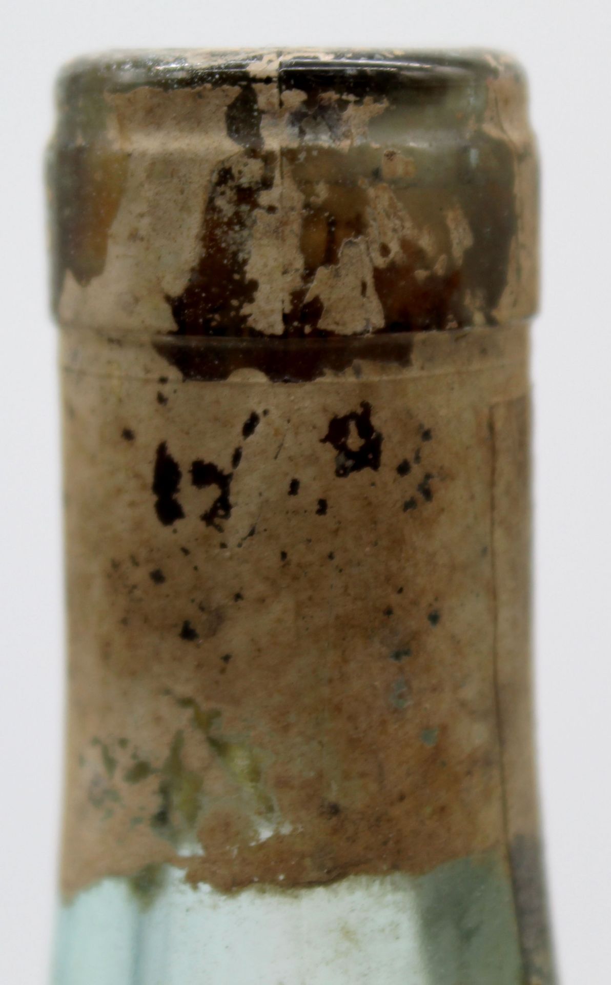Brandy Brommer, bottle of pre-war glass, mouth-blown, 0.7 l. - Bild 10 aus 11
