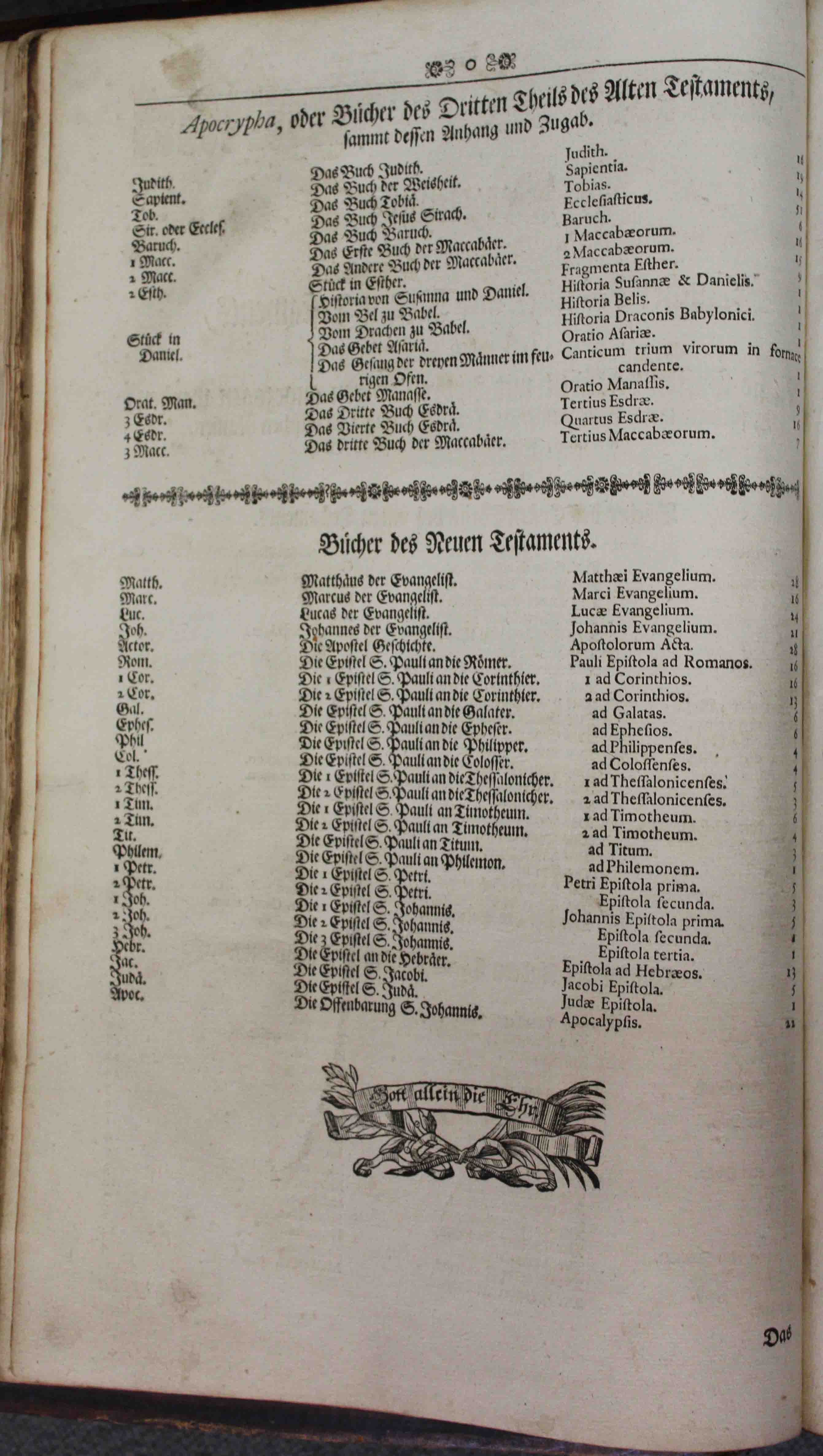 Luther Bibel. Tübingen, 1729. Publisher: Christoph Matthäus Pfaff. - Image 11 of 22