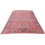 Saruk Persian carpet. "American Saruk". Iran. Around 100 years old.