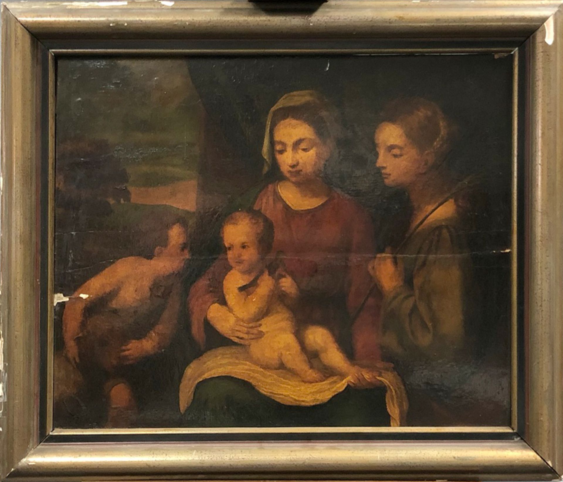 UNSIGNED (XVI - XVII). Mary, Jesus, Elisabeth and John. - Bild 11 aus 19