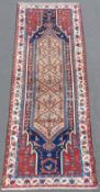 Mazlagan Persian carpet. Runner. Iran. Around 80 - 120 years old.