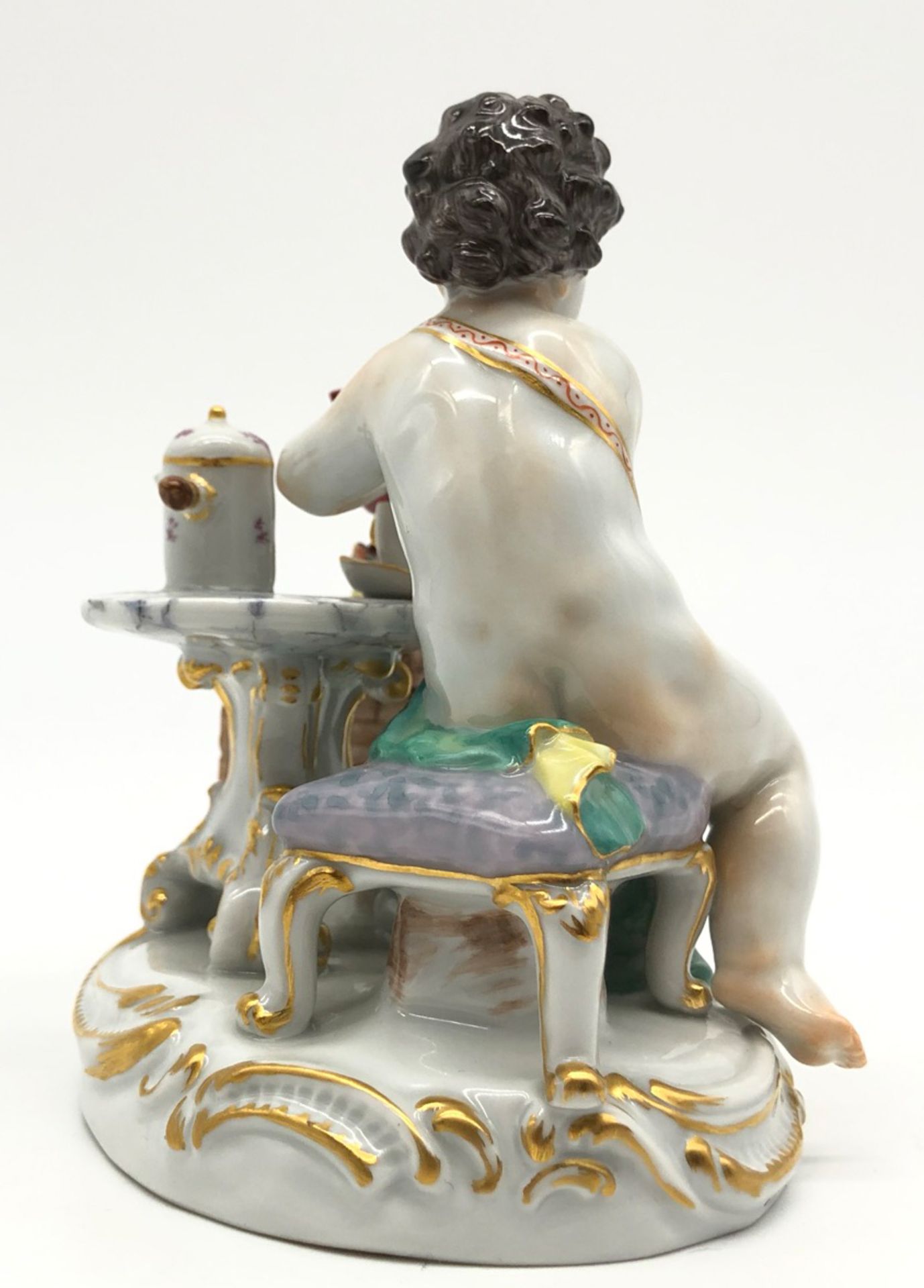 Meissen porcelain. ''ALLEGORIE - DAS FEUER''. Model no. '70656'. First choice. - Image 13 of 18