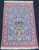 Isfahan Persian carpet. Iran. Very fine weave.