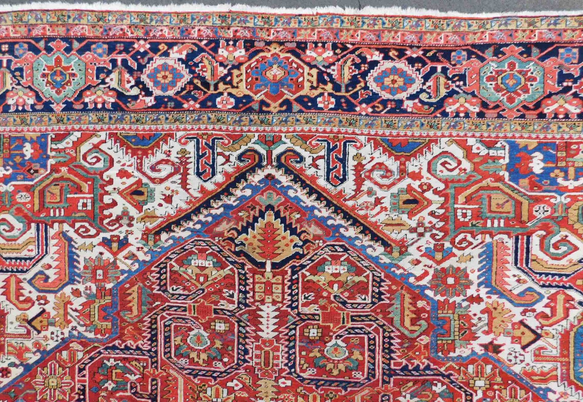 Heriz Persian carpet. Iran. Around 80 - 120 years old. - Bild 15 aus 15