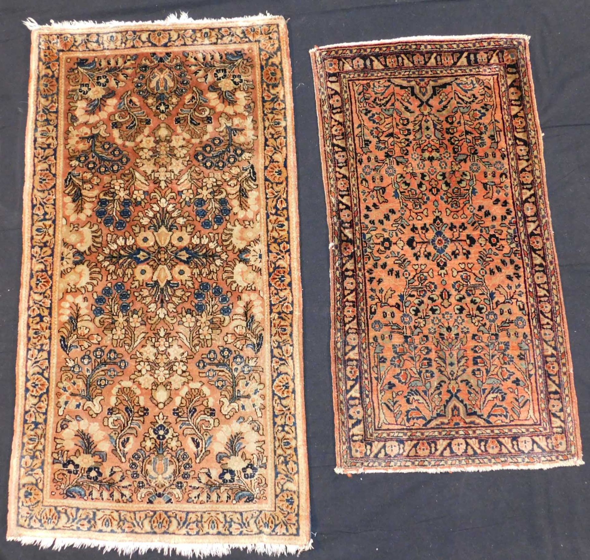 2 Saruk Poschti "American Saruk". Persian carpets. Iran, about 80 - 110 years old.