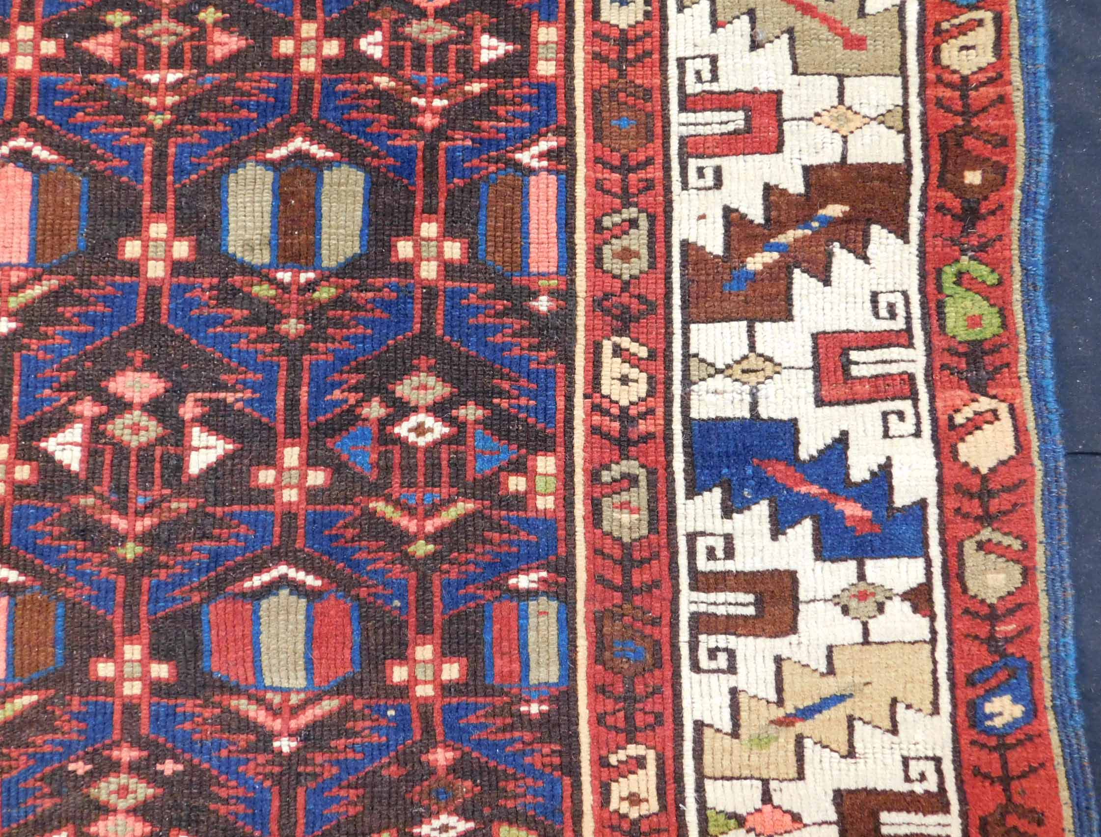 Shirvan Daghestan rug. Caucasus. Antique. Around 100 - 130 years old. - Image 4 of 6