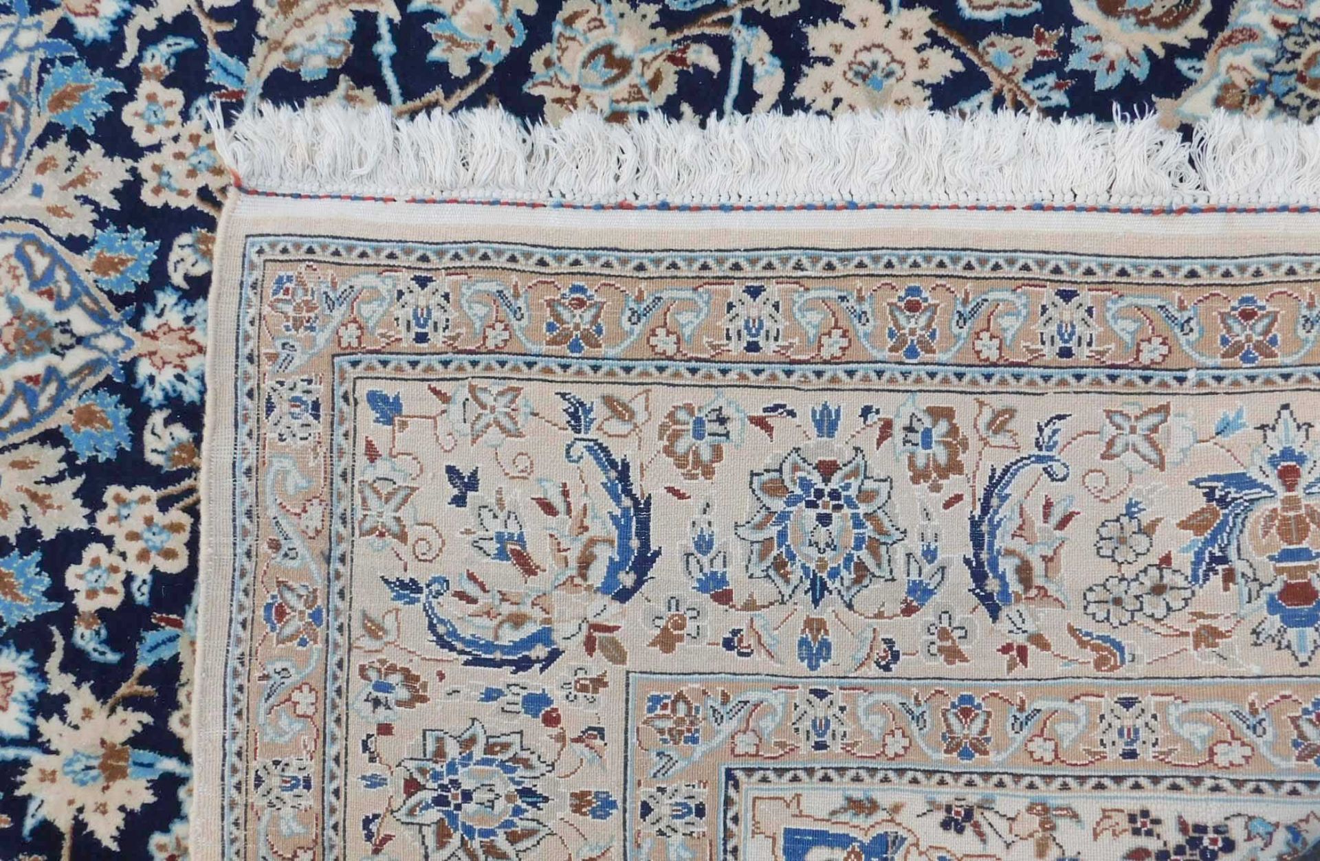 Nain Persian carpet. Iran. Fine weave. - Image 5 of 14