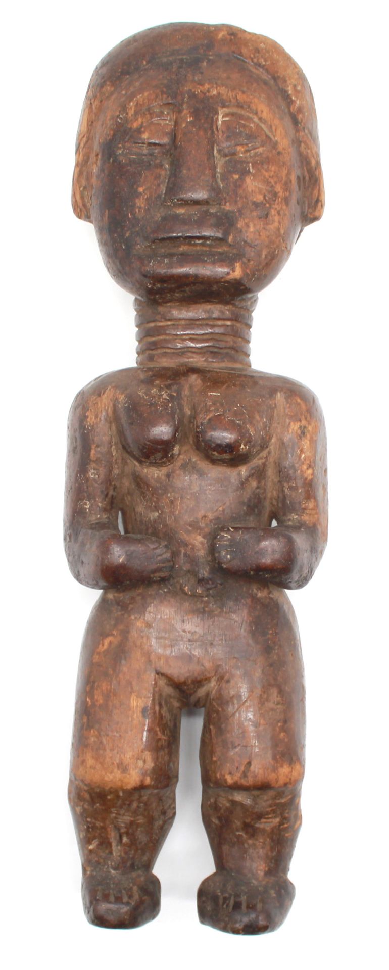 Female figure. Probably Yoruba, Ibeji, Nigeria, West Africa.