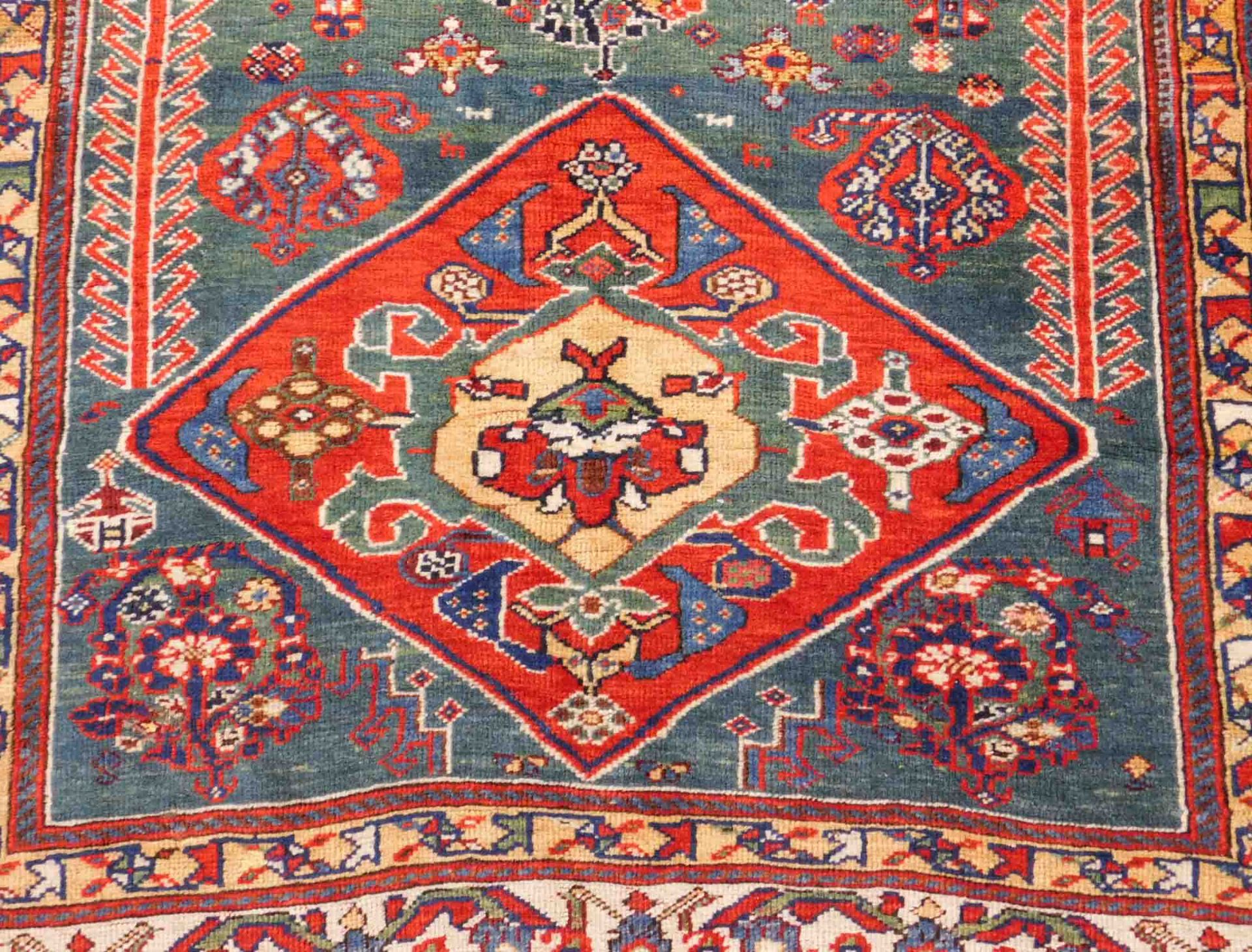 Qashqai Persian carpet. Iran. Antique, around 120-160 years old. - Bild 5 aus 9