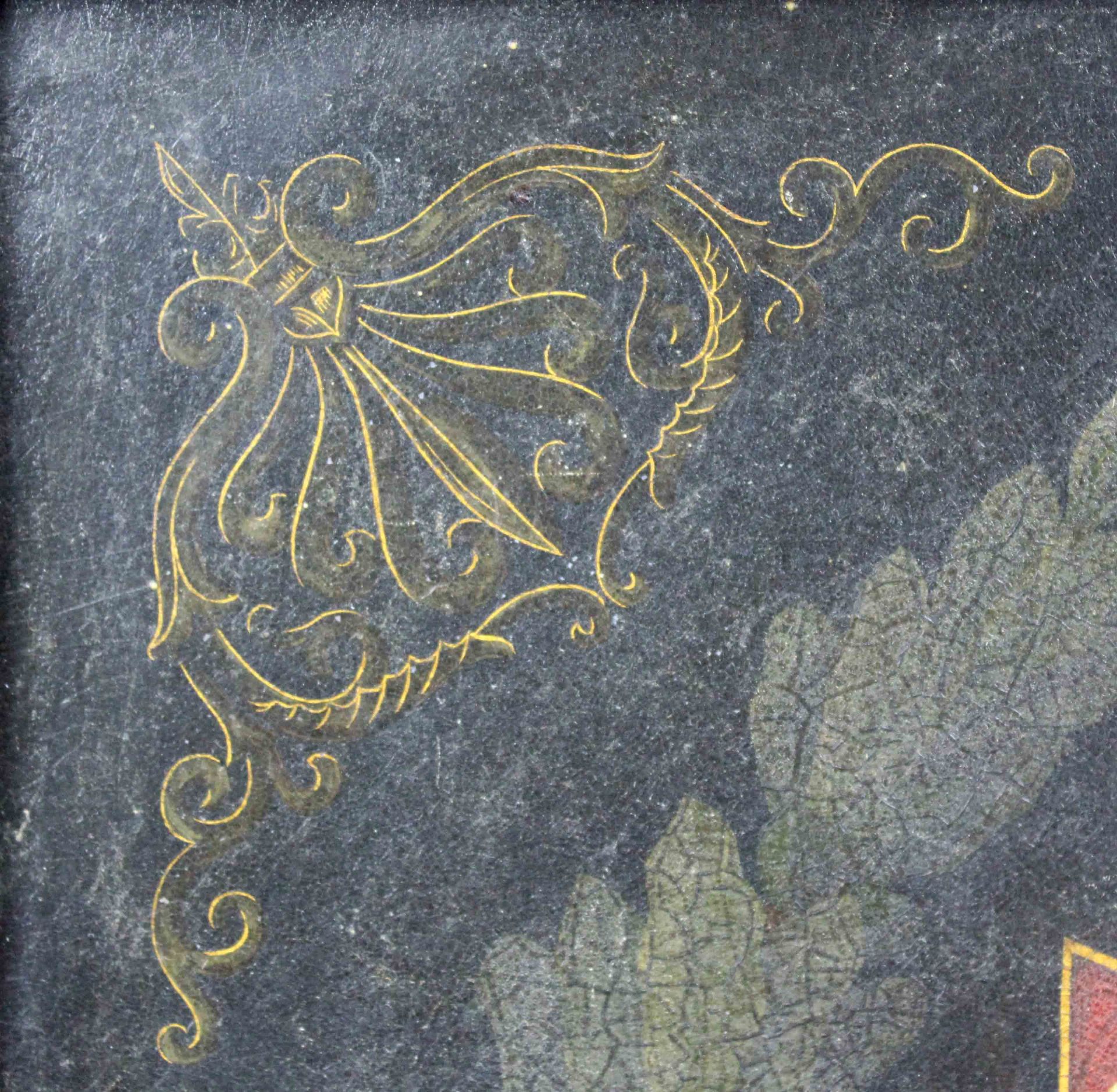 Coat of arms. Painting, on metal plate (zinc). - Image 7 of 12