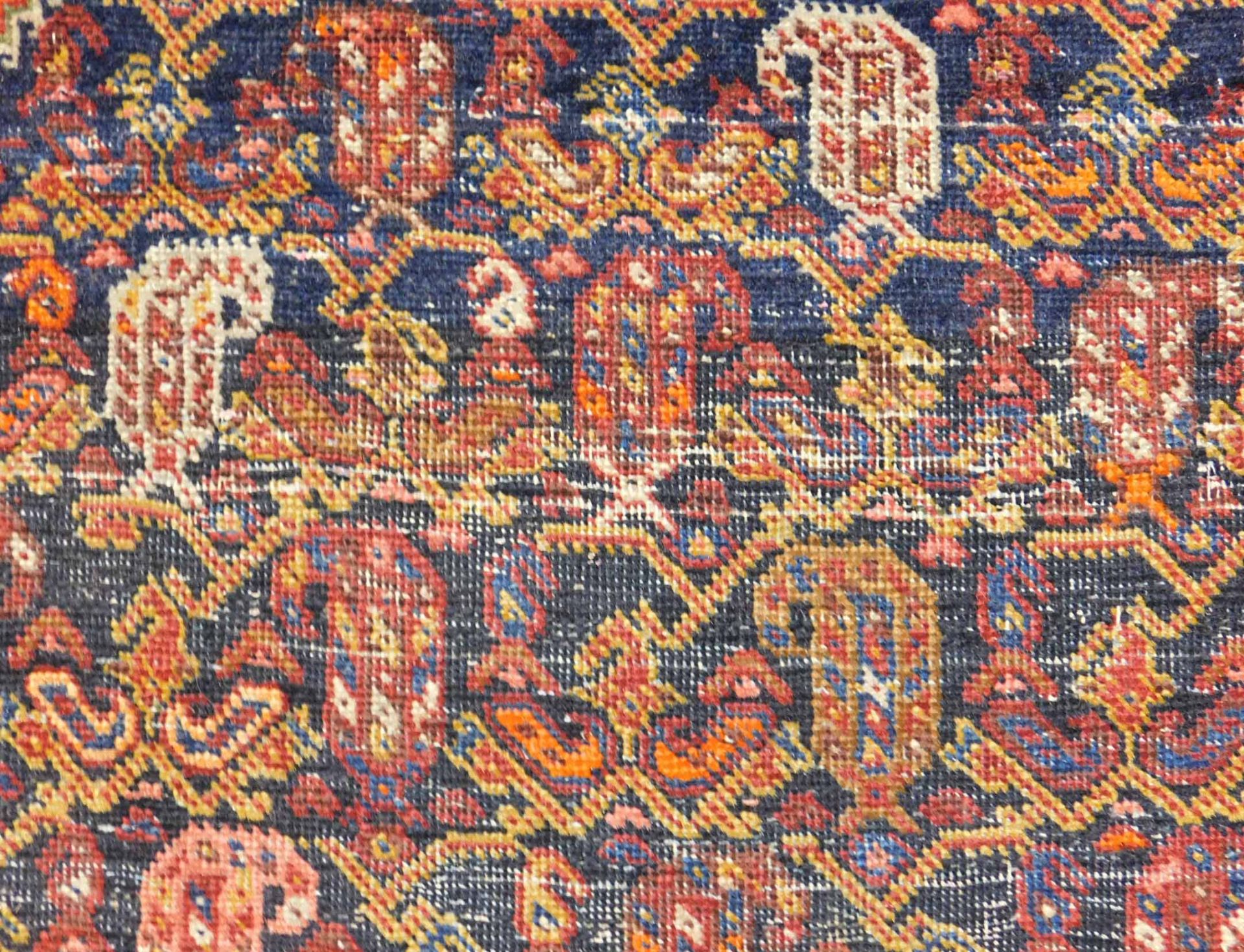 Arak Persian rug. Iran. Sultanabad Province. Antique, around 1890. - Image 7 of 9