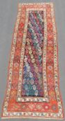 Saliani Kazak runner. Rug. Caucasus. Antique, about 150 - 200 years old.