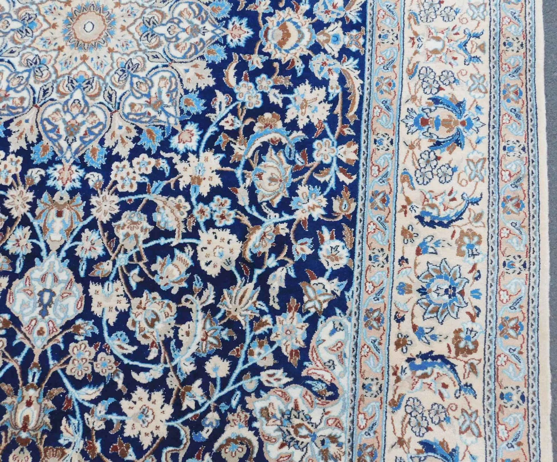 Nain Persian carpet. Iran. Fine weave. - Image 8 of 14