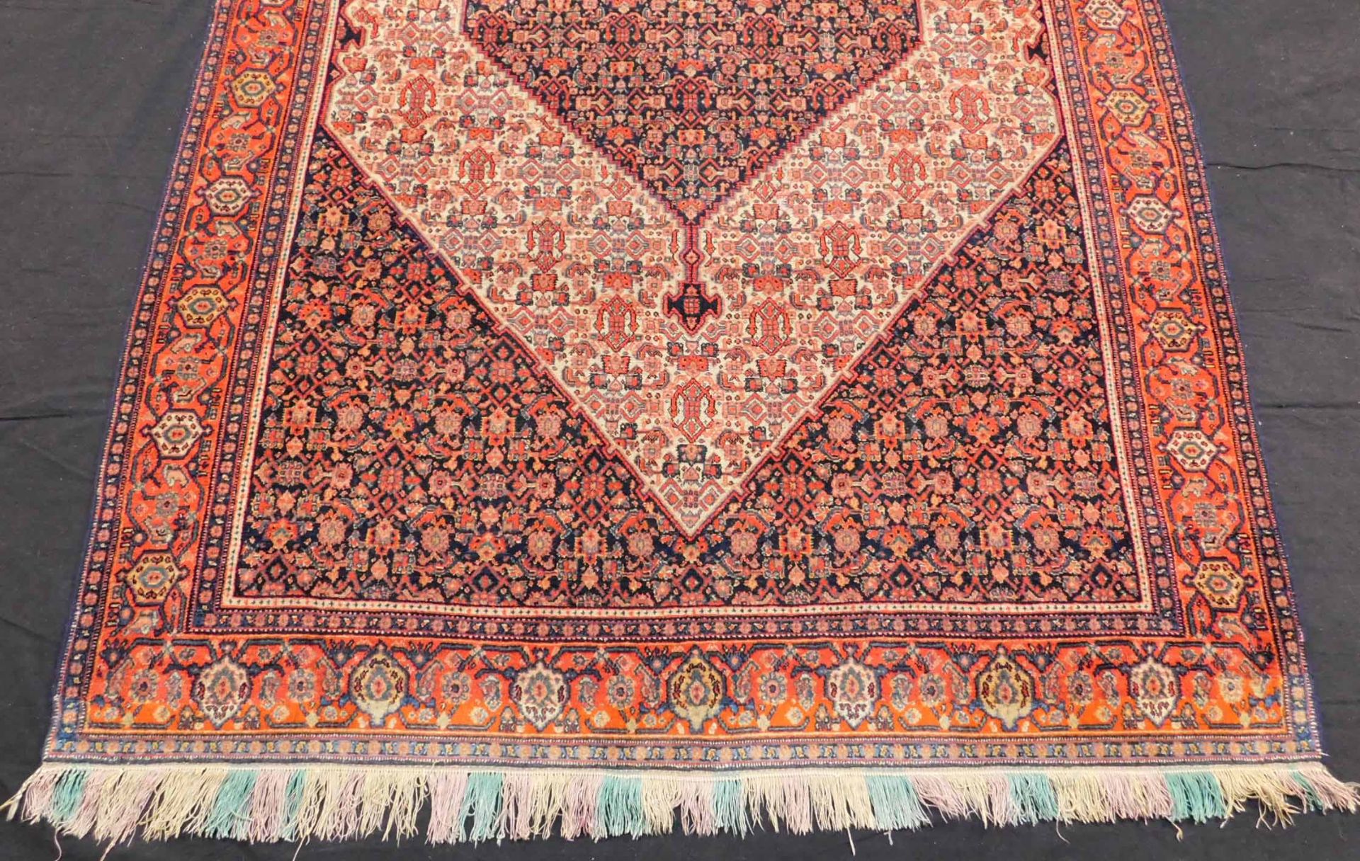 Senne Haft Rang. Persian carpet. Iran. Antique, about 100 - 150 years old. - Image 2 of 7