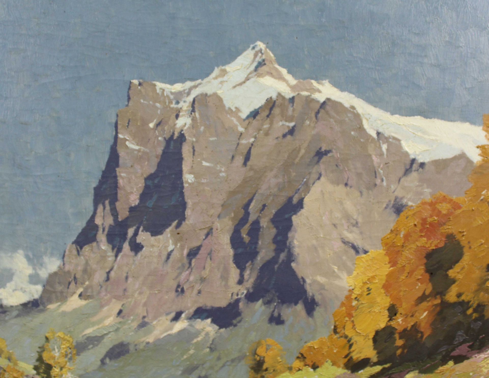 Hanns MAURUS (1901 - 1942). ''Wetterhorn Grindelwald'' - Bild 10 aus 13