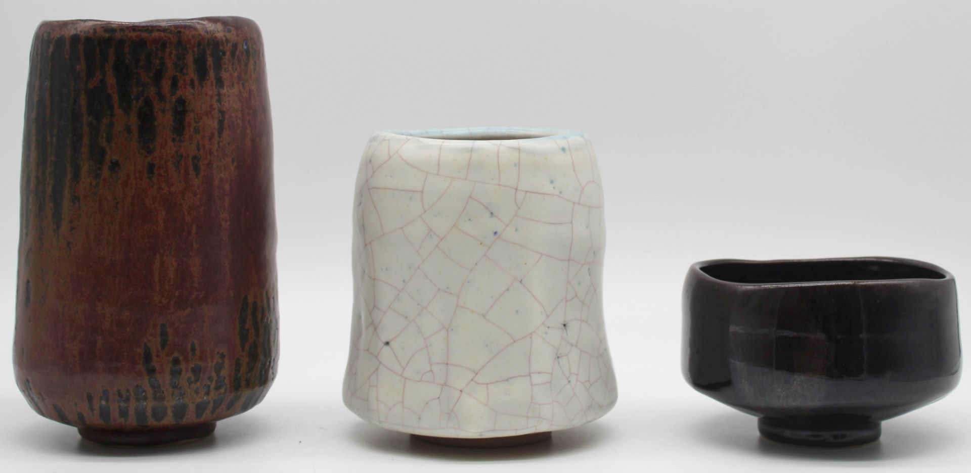 Horst KERSTAN (1941 - 2005). 3 vases all signed and dated. - Image 4 of 10