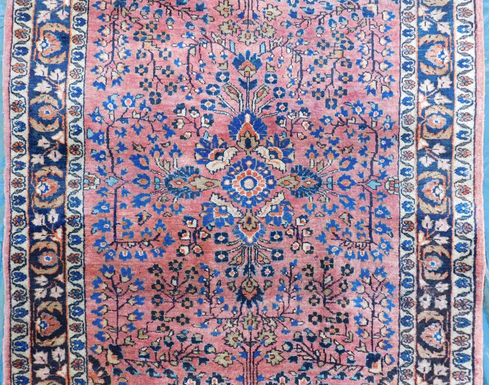 Saruk Persian carpet. "American Saruk". Iran. Circa 100 years old. - Image 3 of 6