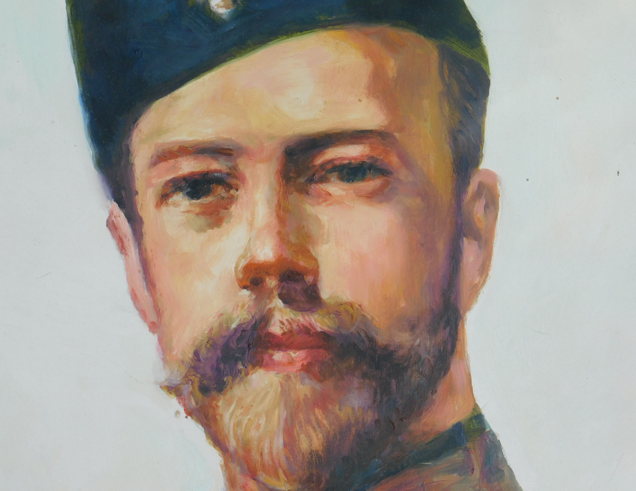 Aleksandr Vladimirovic MAKOVSKIJ (1869-1924) attributed. Portrait of Nicholas II. - Image 3 of 6