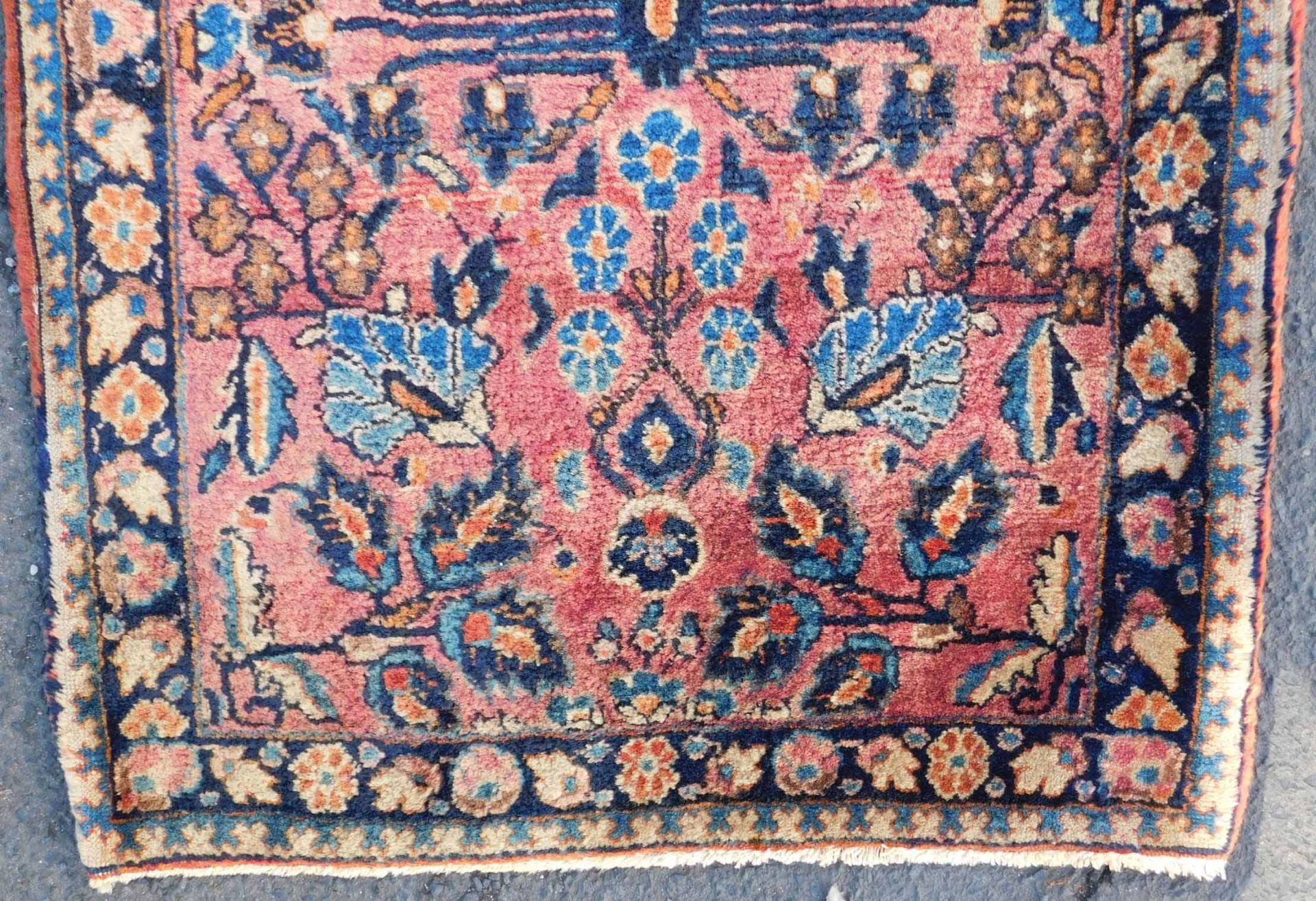 2 Saruk "American Saruk". Persian carpets. Iran, about 80 - 110 years old. - Image 12 of 12