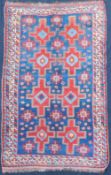 Niris Kelly Persian carpet. Iran. Around 100 - 140 years old.